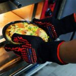 ⁦يد جوانتي عازل للحرارة للفرن والطبخ والشوي⁩ - الصورة ⁦7⁩