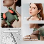 ⁦جهاز مساج لتدليك الرقبة بالاشعة الحمراء ب 3 مستويات  قابل للشحن بيو اس بي 10وات⁩ - الصورة ⁦3⁩