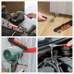 ⁦طقم مفاتيح ربط مع سقاطة ب 10 رؤوس قابلة للتبديل⁩ - الصورة ⁦8⁩