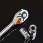 ⁦طقم مفاتيح ربط مع سقاطة ب 10 رؤوس قابلة للتبديل⁩ - الصورة ⁦9⁩