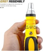 ⁦طقم مفكات ربط  36 قطعة برؤوس مغناطيسية متعددة الاستخدام⁩ - الصورة ⁦3⁩