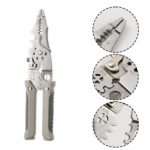 كماشة 4 في 1 لتقطيع وتجعيد وربط الأسلاك والكابلات