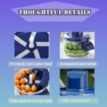 ⁦ماكينة تقشير كهربائية للفاكهة والخضروات قابلة لاعادة الشحن بيو اس بي⁩ - الصورة ⁦6⁩