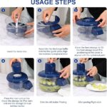 ⁦ماكينة تقشير كهربائية للفاكهة والخضروات قابلة لاعادة الشحن بيو اس بي⁩ - الصورة ⁦9⁩