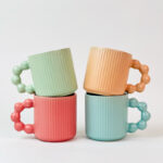 ⁦مج بورسلين بيد على شكل بابلز لشرب الهوت شوكليت 300 ملي⁩ - الصورة ⁦4⁩