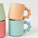 ⁦مج بورسلين بيد على شكل بابلز لشرب الهوت شوكليت 300 ملي⁩ - الصورة ⁦6⁩