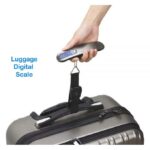 ⁦ميزان ديجيتال محمول لوزن شنط السفر بشاشة رقمية سهلة القراءة و بخاصية عرض درجة الحراره⁩ - الصورة ⁦4⁩