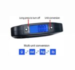 ⁦ميزان ديجيتال محمول لوزن شنط السفر بشاشة ليد رقمية مضيئة سهلة القراءة⁩ - الصورة ⁦8⁩