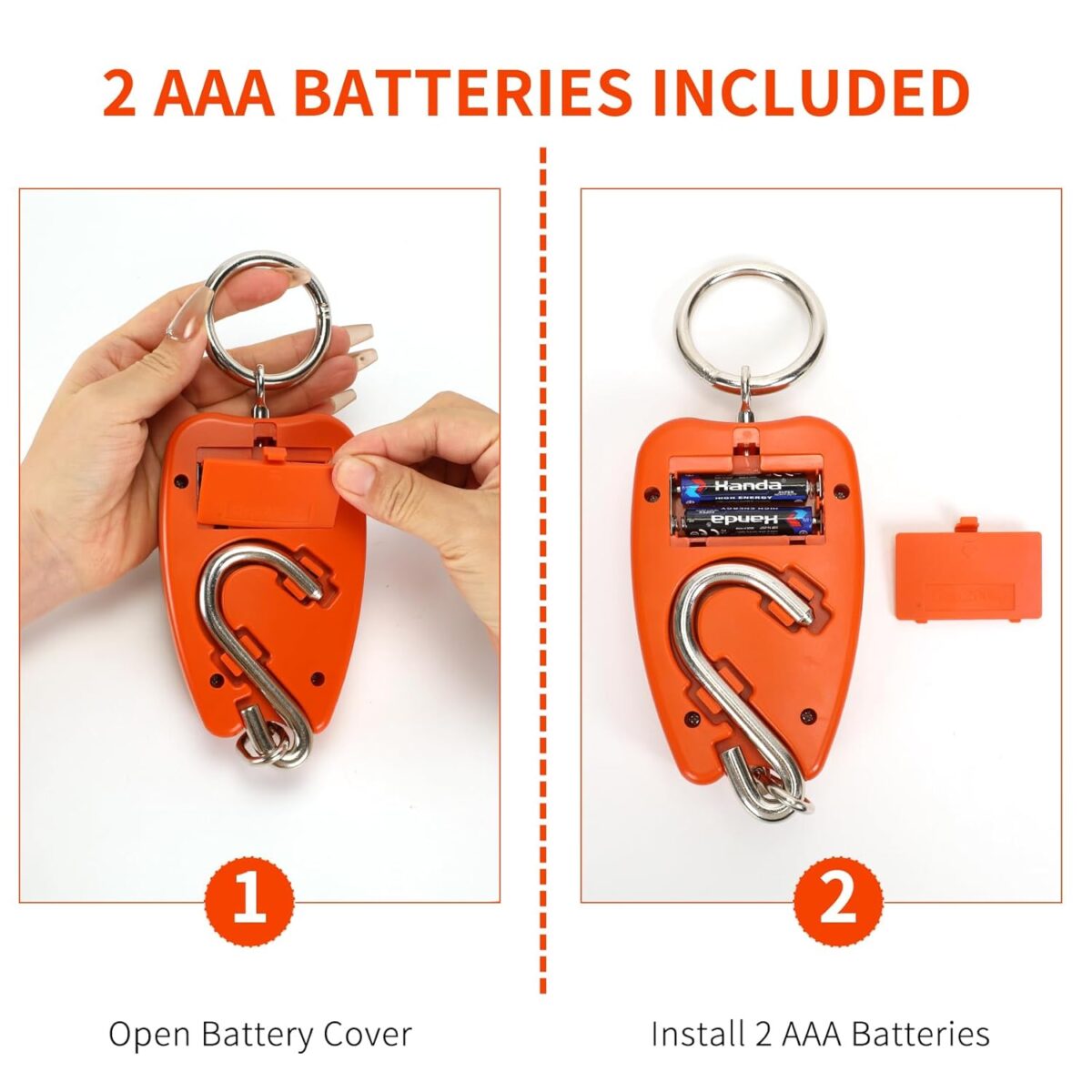 ⁦ميزان رافعة ديجيتال محمول بشاشة ليد رقمية يحمل حتى 200 كجم⁩ - الصورة ⁦8⁩