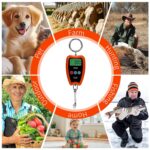 ⁦ميزان رافعة ديجيتال محمول بشاشة ليد رقمية يحمل حتى 200 كجم⁩ - الصورة ⁦9⁩