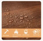 ⁦ترابيزة جانبية قابلة للطي تدور بزاوية 360 درجة وقابلة لتعديل الارتفاع لغرف النوم والمعيشة⁩ - الصورة ⁦6⁩