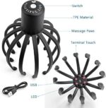 ⁦جهاز تدليك فروة الرأس الكهربائي بتصميم اخطبوط ب 3 مستويات للاسترخاء⁩ - الصورة ⁦6⁩