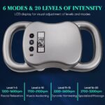 ⁦جهاز مساج ديجيتال يدوي للتدليك العميق للعضلات ب 4 رؤوس بالآشعة تحت الحمراء⁩ - الصورة ⁦2⁩