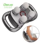 ⁦جهاز مساج ديجيتال يدوي للتدليك العميق للعضلات ب 4 رؤوس بالآشعة تحت الحمراء⁩ - الصورة ⁦5⁩