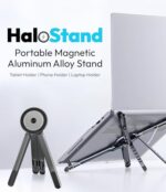 ⁦حامل مغناطيسي معدني قابل للطي والتعديل للموبايل واللابتوب والايباد⁩ - الصورة ⁦5⁩