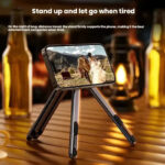 ⁦حامل مغناطيسي معدني قابل للطي والتعديل للموبايل واللابتوب والايباد⁩ - الصورة ⁦3⁩