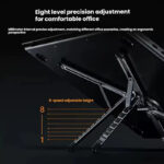 ⁦حامل مغناطيسي معدني قابل للطي والتعديل للموبايل واللابتوب والايباد⁩ - الصورة ⁦2⁩