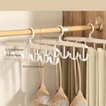 ⁦شماعة دولاب ب 6 هوك لتعليق الملابس الخفيفة والشنط والأحزمة⁩ - الصورة ⁦4⁩