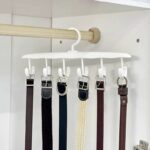 ⁦شماعة دولاب ب 6 هوك لتعليق الملابس الخفيفة والشنط والأحزمة⁩ - الصورة ⁦5⁩