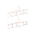 ⁦شماعة دولاب ب 6 هوك لتعليق الملابس الخفيفة والشنط والأحزمة⁩ - الصورة ⁦7⁩