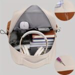 ⁦شنطة ظهر للابتوب وتربروف مبطنة من الداخل للدراسة والعمل⁩ - الصورة ⁦4⁩