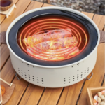 ⁦شواية فحم محمولة متعددة الاستخدامات مناسبة للسفر والتخييم⁩ - الصورة ⁦3⁩