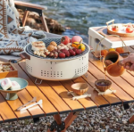 ⁦شواية فحم محمولة متعددة الاستخدامات مناسبة للسفر والتخييم⁩ - الصورة ⁦6⁩