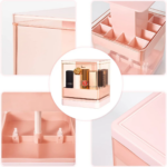 ⁦صندوق منظم للميكاب 12 خانة بتصميم فتح وغلق بالضغط⁩ - الصورة ⁦6⁩