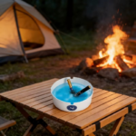 ⁦طفاية سجائر مزدة بجل لامتصاص الرماد وإزالة الروائح للاستخدام مرة واحدة 25 قطعة⁩ - الصورة ⁦2⁩