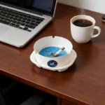 ⁦طفاية سجائر مزدة بجل لامتصاص الرماد وإزالة الروائح للاستخدام مرة واحدة 25 قطعة⁩ - الصورة ⁦4⁩