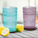 ⁦طقم كوبايات زجاج مزخرف 6 قطع بسعة 385 ملي⁩ - الصورة ⁦10⁩