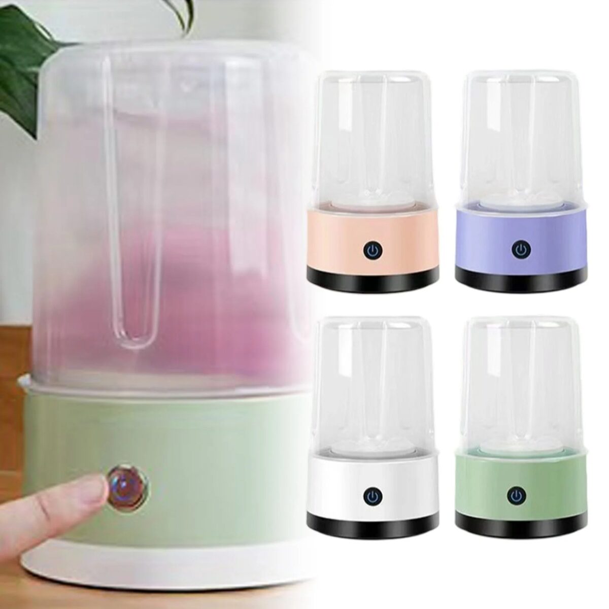 ⁦غسالة ميني محمولة لملابس الاطفال 4000 مللي امبير⁩ - الصورة ⁦5⁩