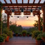 فرع نور 10 لمبات بطول 5 متر لتجديد ديكور المنزل