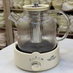 ⁦كاتيل بايركس شفاف مع مصفاة داخلية للشاي والاعشاب بسعة 2 لتر⁩ - الصورة ⁦2⁩