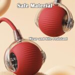 ⁦كرة تفاعلية دوارة لتسلية القطط والحيوانات الاليفة بيو اس بي للشحن⁩ - الصورة ⁦6⁩