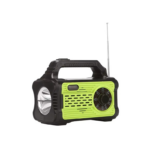 ⁦كشاف طوارئ يعمل بالطاقة الشمسية 4 *1مع راديو وباور بانك ومشغل بلوتوث⁩ - الصورة ⁦2⁩