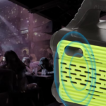 ⁦كشاف طوارئ يعمل بالطاقة الشمسية 4 *1مع راديو وباور بانك ومشغل بلوتوث⁩ - الصورة ⁦4⁩