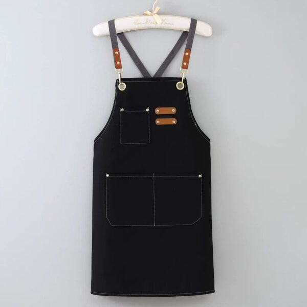 مريلة مطبخ وتربروف لحماية الملابس من المياه والزيوت بجيب للموبيل