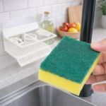 ⁦اسفنجة بحامل شكل ملعب كرة مع دبل فيس قوي⁩ - الصورة ⁦3⁩