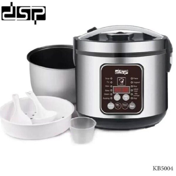 حلة ديجيتال لطبخ الأرز ب 12 برنامج للطهي بسعة 5 لتر وقوة 700 واط