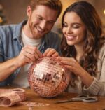 ⁦شريط زجاجي لاصق لتزيين الحوائط والمرايات بالوان مختلفة _ المقاس متر⁩ - الصورة ⁦3⁩