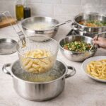 ⁦طقم حلل استانلس ستيل تركي للطهي 22 قطعة⁩ - الصورة ⁦4⁩