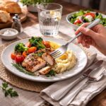 ⁦طقم شوك استانلس ستيل تركي للعشاء 12 قطعة باللون الفضي⁩ - الصورة ⁦6⁩