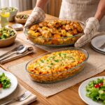 ⁦طقم طاجن بايركس بيضاوي الشكل مقاس 24 - 26⁩ - الصورة ⁦3⁩