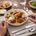 ⁦طقم معالق وشوك وسكاكين استانلس ستيل تركي 24 قطعة باللون الفضي⁩ - الصورة ⁦2⁩