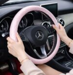 ⁦غطاء دريكسيون جلد لامع مموج حماية مثالية وراحة اثناء القيادة⁩ - الصورة ⁦3⁩