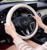 ⁦غطاء دريكسيون جلد لامع مموج حماية مثالية وراحة اثناء القيادة⁩ - الصورة ⁦5⁩