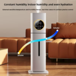 ⁦فواحة أرضية ومرطب للهواء بسعة 8 لتر مع ريموت للتحكم عن بعد بقدرة 25 واط⁩ - الصورة ⁦5⁩