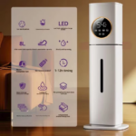 ⁦فواحة أرضية ومرطب للهواء بسعة 8 لتر مع ريموت للتحكم عن بعد بقدرة 25 واط⁩ - الصورة ⁦8⁩