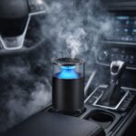 ⁦فواحة سيارة تاتش بالوان مختلفة مع يو اس بي للشحن⁩ - الصورة ⁦3⁩